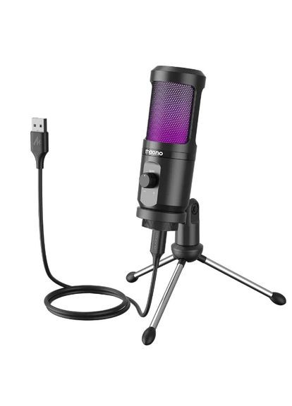 Студийный конденсаторный USB микрофон РМ461TR RGB с подсветкой () Maono (314864737)