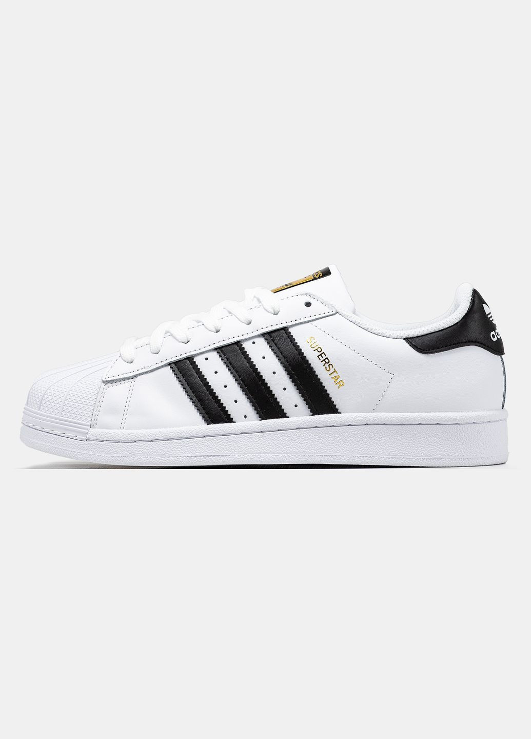 Кроссовки женские и мужские Adidas Superstar white | Адидас Суперстар белые No Brand белые демисезоны (315683592)