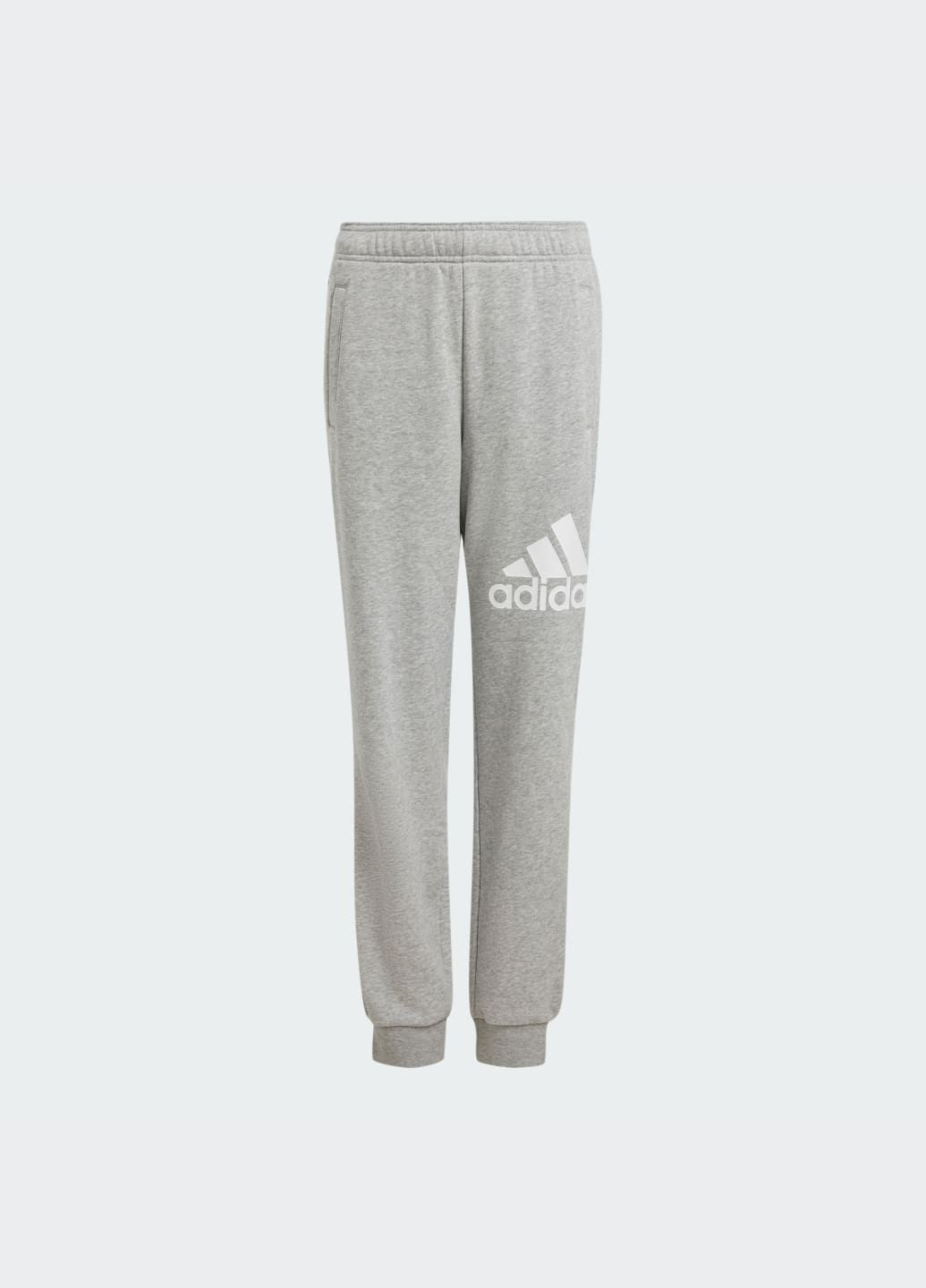 Серые спортивные демисезонные брюки adidas