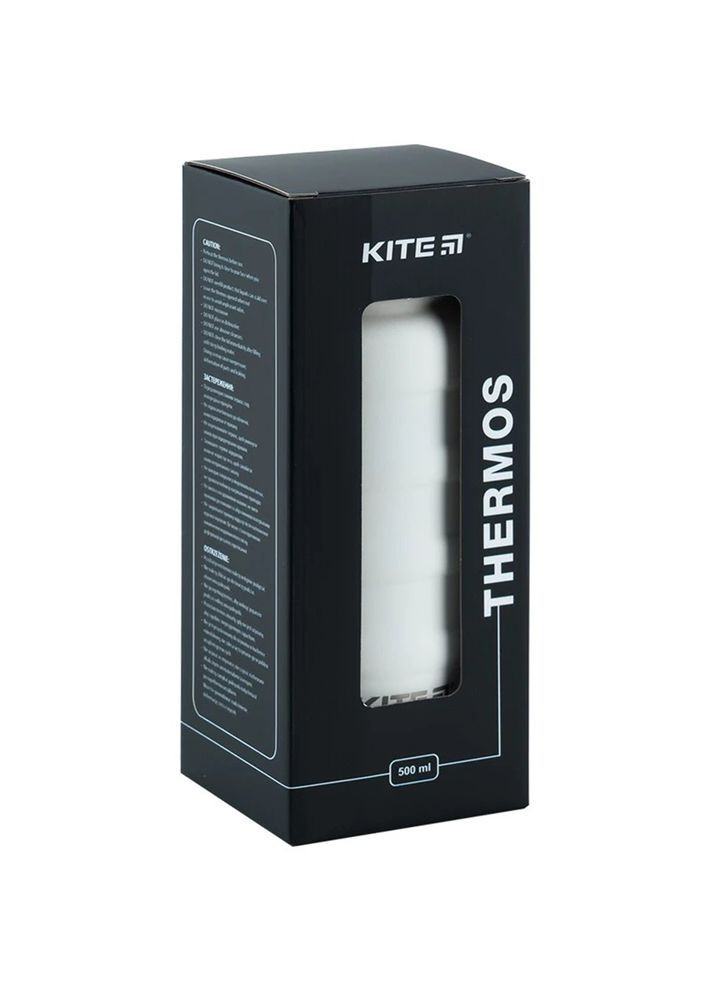 Термос 500 мл білий K241204-1 Kite (316468690)
