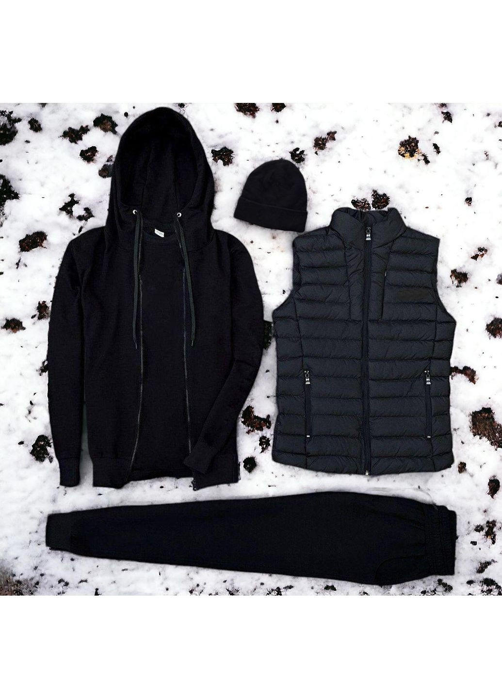 Набор зимний спортивный с жилеткой. No Brand (361638931)