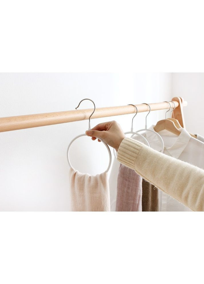 Вішалка-кільце для шарфів, палантинів та хусток. Білий No Brand (337347212)