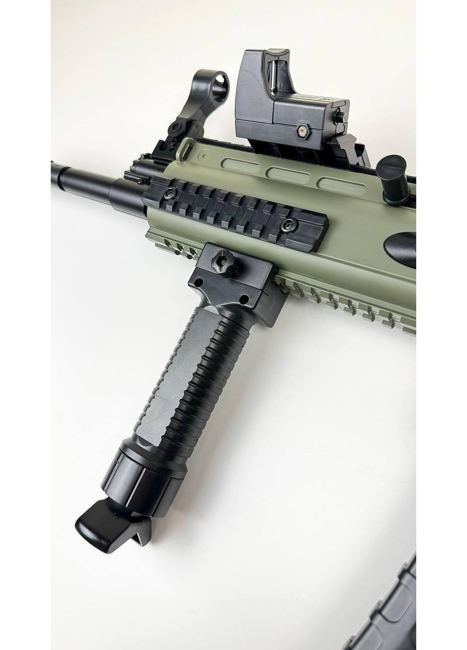 Детский автомат на орбизах Scar гелевой игрушечный бластер пистолет с орбизами гидрогелевой пейнтбольный набор оружие для детей No Brand (366664840)