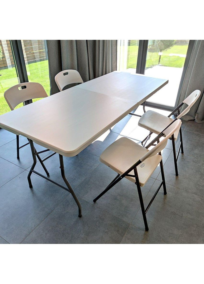 Складной стул 46х52х79см Белый SW-00001609 Sticker Wall (351581240)