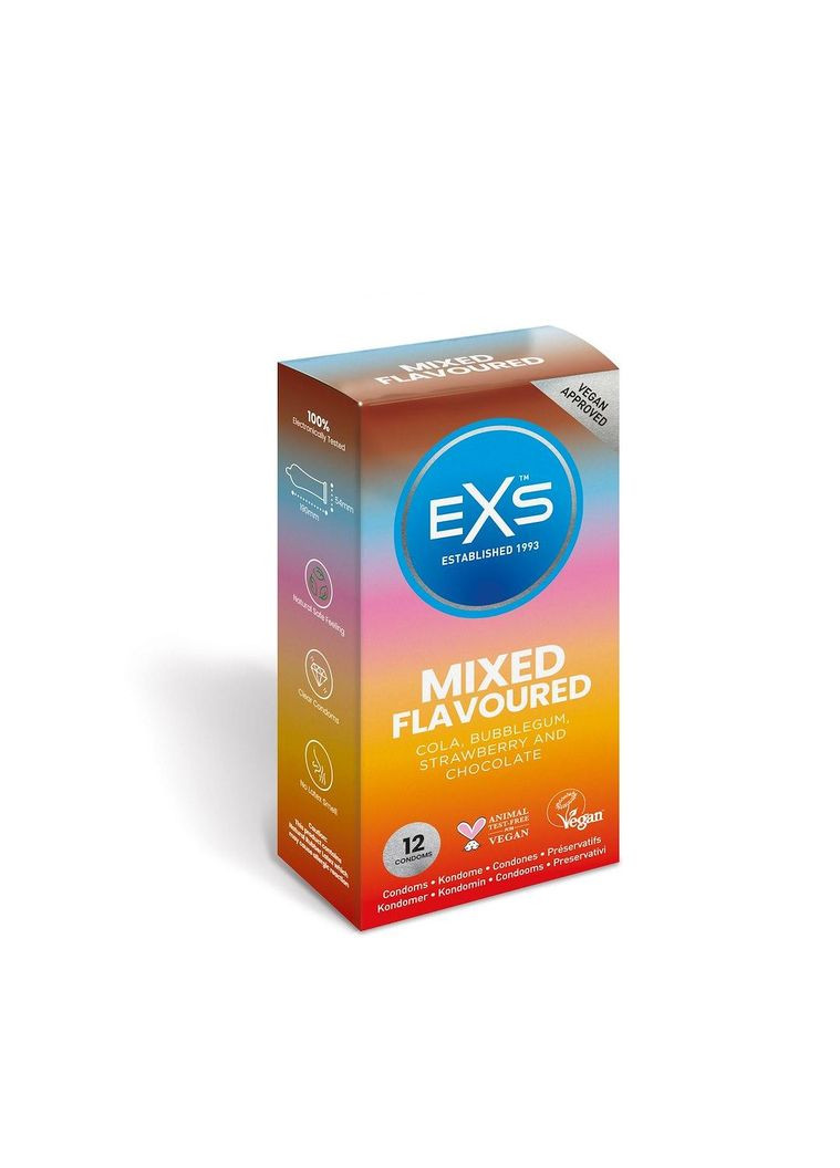 Презервативы Mix Flavoured, 12 шт. EXS (335863263)