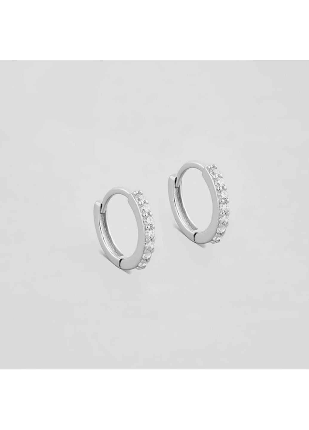 Срібні сережки Minimal UMAX (289351544)