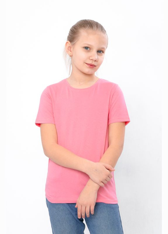 Рожева літня футболка дитяча (p-9915) Носи своє