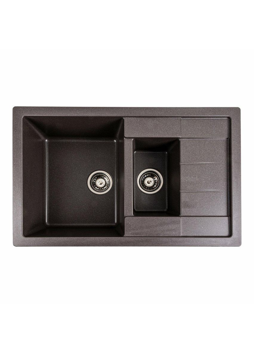Гранітна мийка для кухні 7850W TOSKANA матовий Гренадін Valeso (365877792)