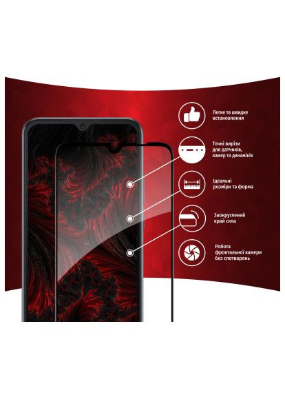 Стекло защитное (1283126537813) Intaleo Full Glue Xiaomi Redmi 10A (366489442)