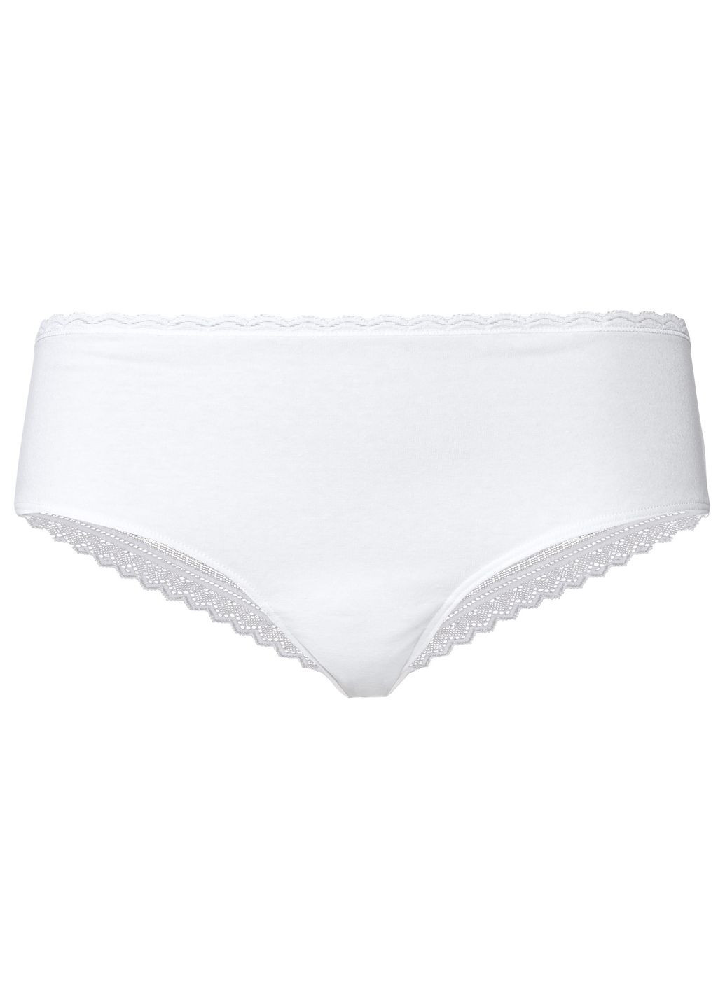 Трусики-хіпстери набір 2 шт. мереживні для жінки SeaCell 434955 білий Esmara С эластичным поясом (322220790)