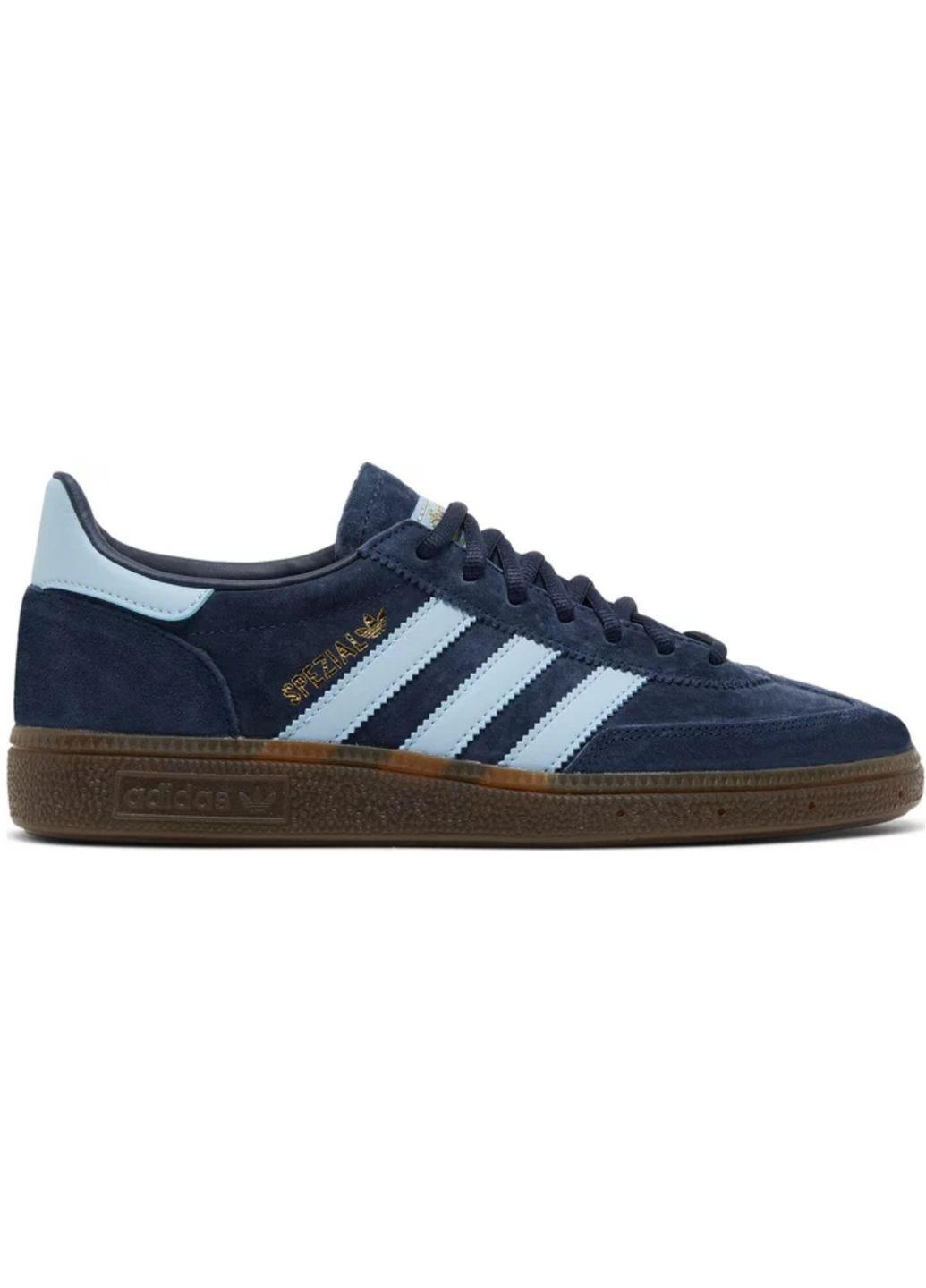 Синие кроссовки handball spezial navy gum — bd7633 No Brand