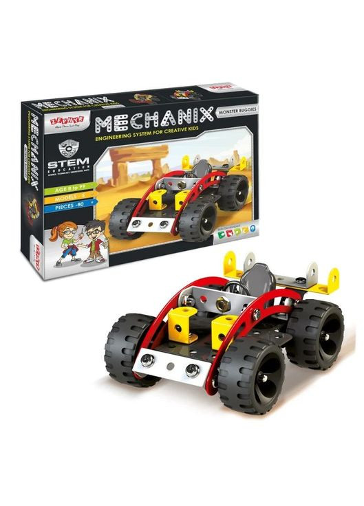 Конструктор металлический MECHANIX Монстр Багги 80 эл (SB01017) MFC (364113535)
