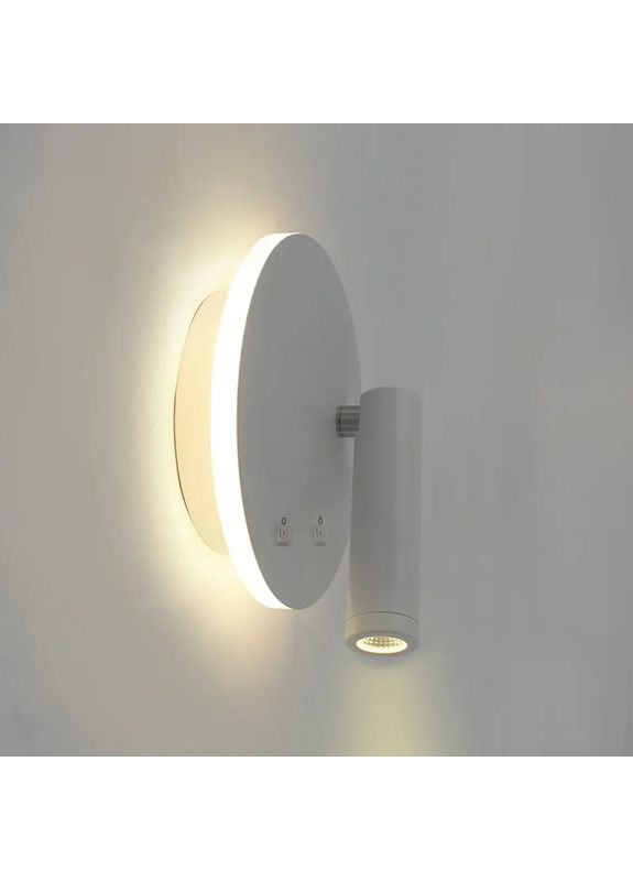 Светодиодный светильник бра RIGIL 10W RL-WW-140x65-WHITE-220-IP20 ESLLSE (354298761)