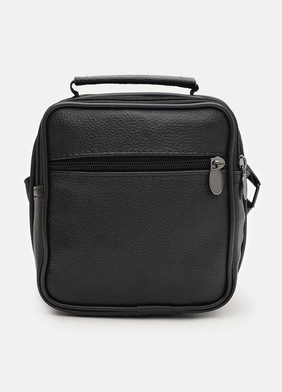 Чоловіча шкіряна сумка K16681-2bl-black Borsa Leather (322189939)