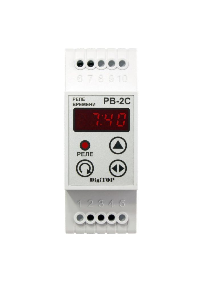 Реле времени РВ-2С суточный цикл 6А DIGITOP (340534940)