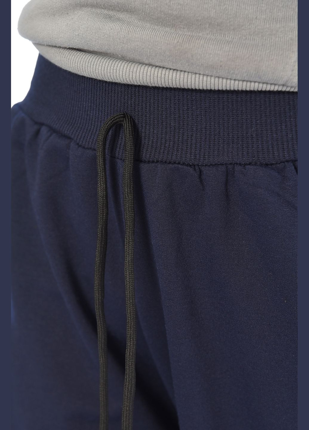 Спортивні штани дитячі для хлопчика темно-синього кольору Let's Shop (309151514)