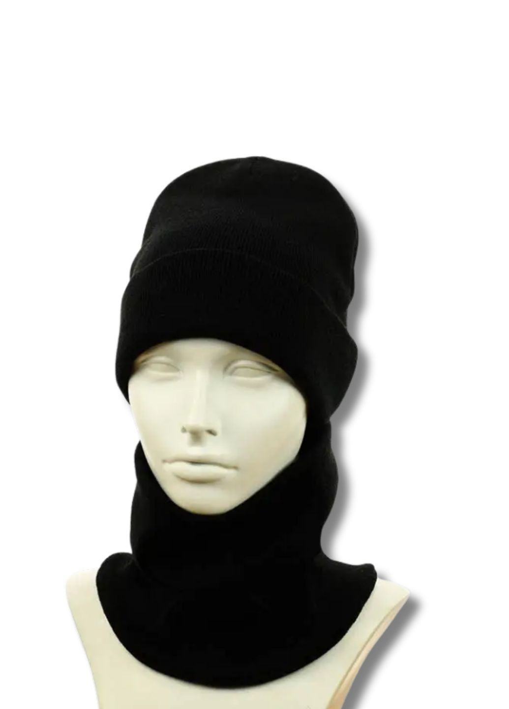 Демісезонний комплект шапка + бафф New No Brand Унісекс комплект (353685424)