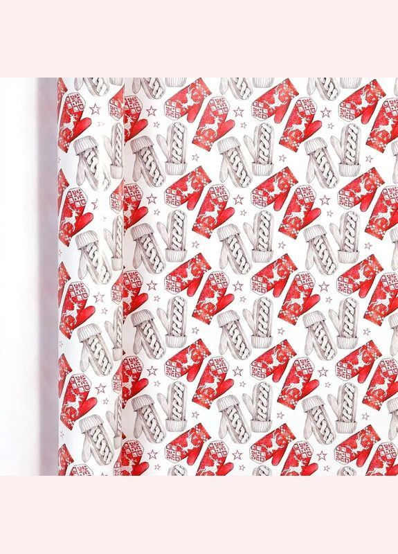 Папір для пакування подарунків новорічний 9055 (NY) shop (5550610169055) No Brand (362929050)