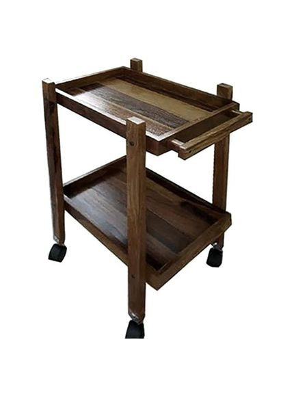 Сервировочный столик из дерева Декрони капучино (ЭТК-005909) No Brand (327845765)