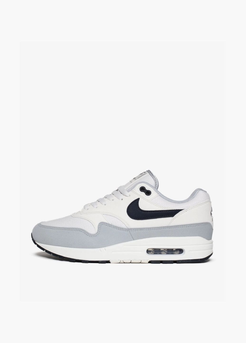 Білі Осінні кросівки чоловічі air max 1 white/grey fd9082-002 Nike