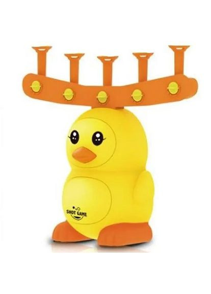 Іграшковий тир повітряний Каченя 5 куль-мішеней з пістолетом (19880B) MFC (364111284)