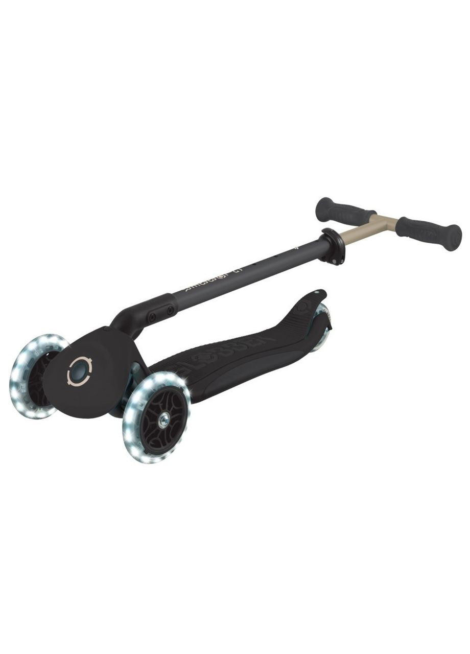 Самокат Go UP Deluxe Lights 5в1 чорний колеса з підсвіткою до 50кг () Globber 646-720-2 (363820493)
