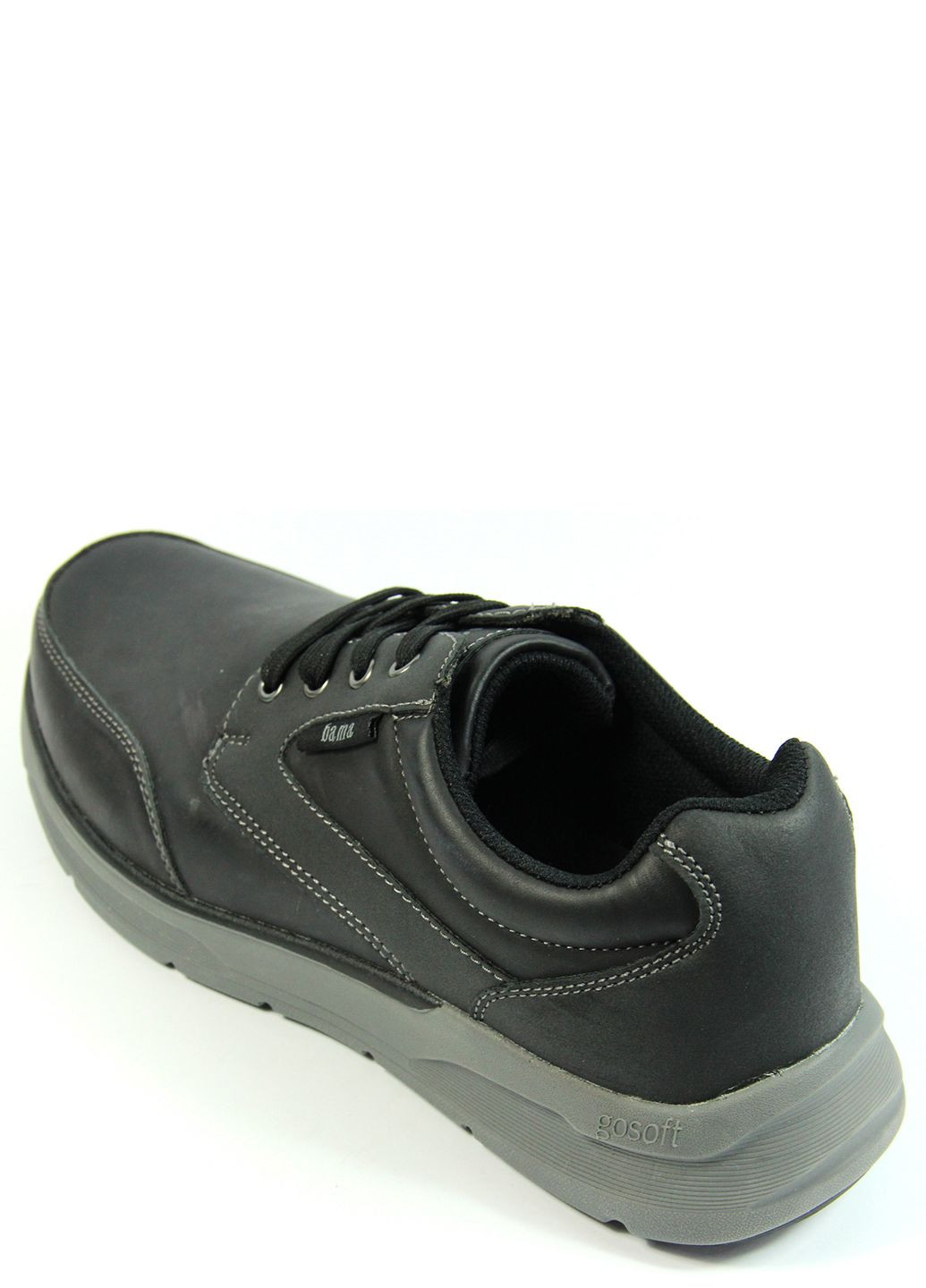 Черные демисезонные мужские кроссовки Bama