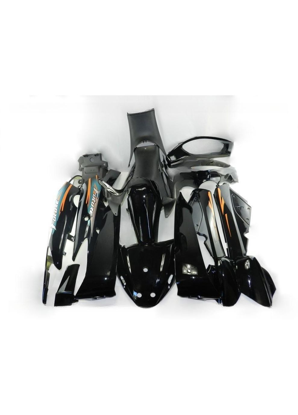 Пластик Вайпер Актив (Комплект всього пластику) Чорний No Brand (369802373)