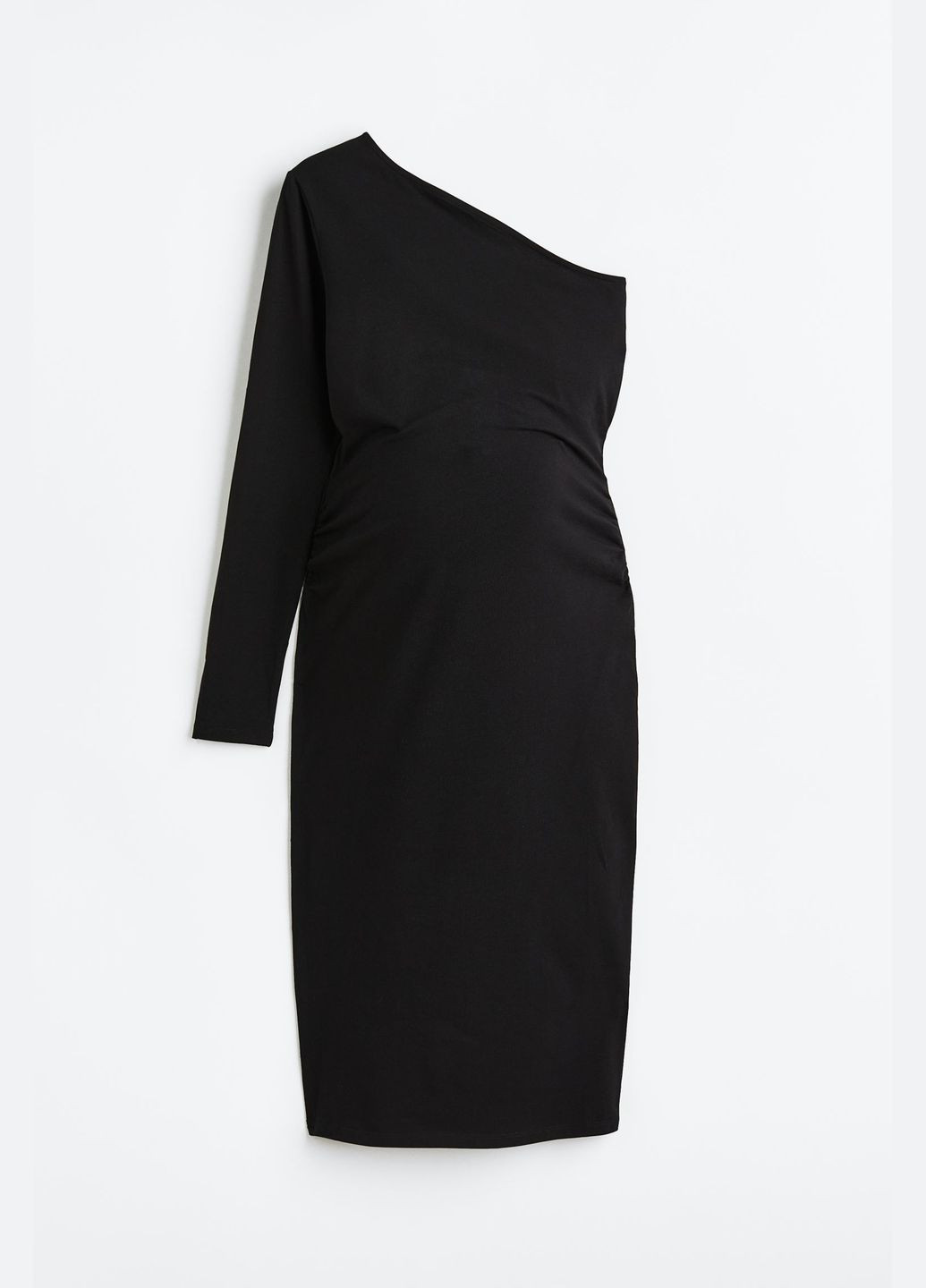 Черное повседневный платье для беременных H&M однотонное