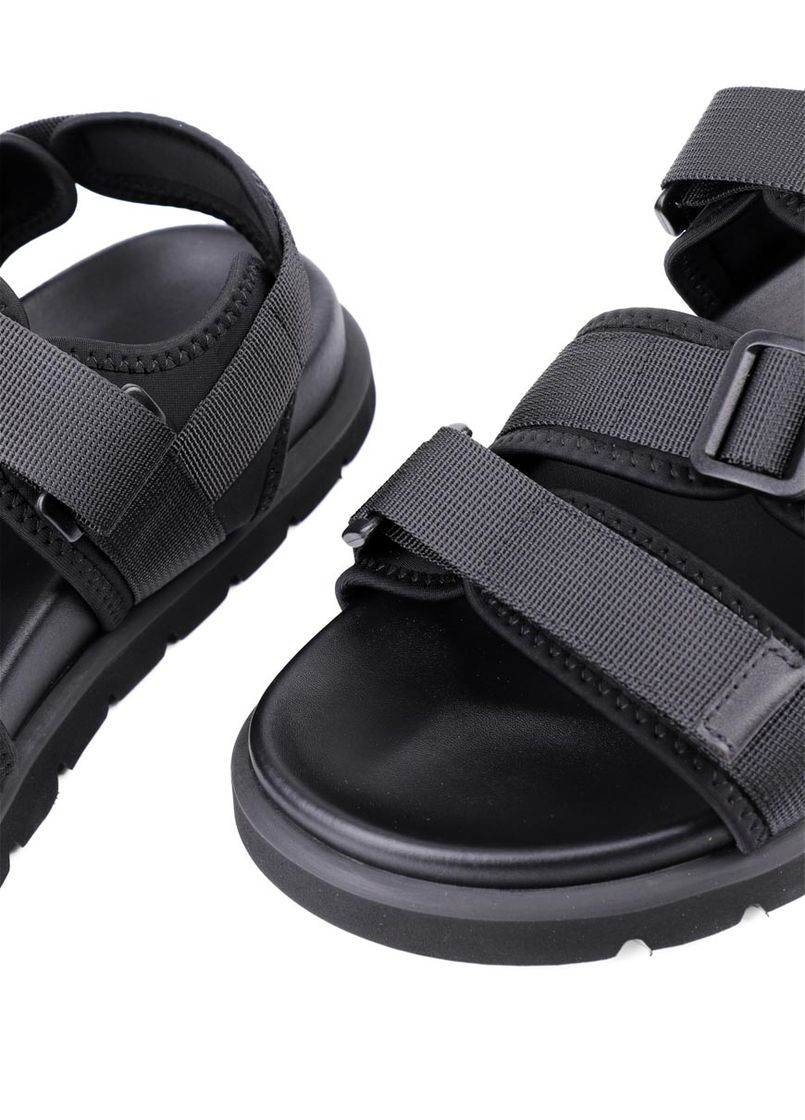 мужские сандалии 27727-1 черный ткань Miguel Miratez