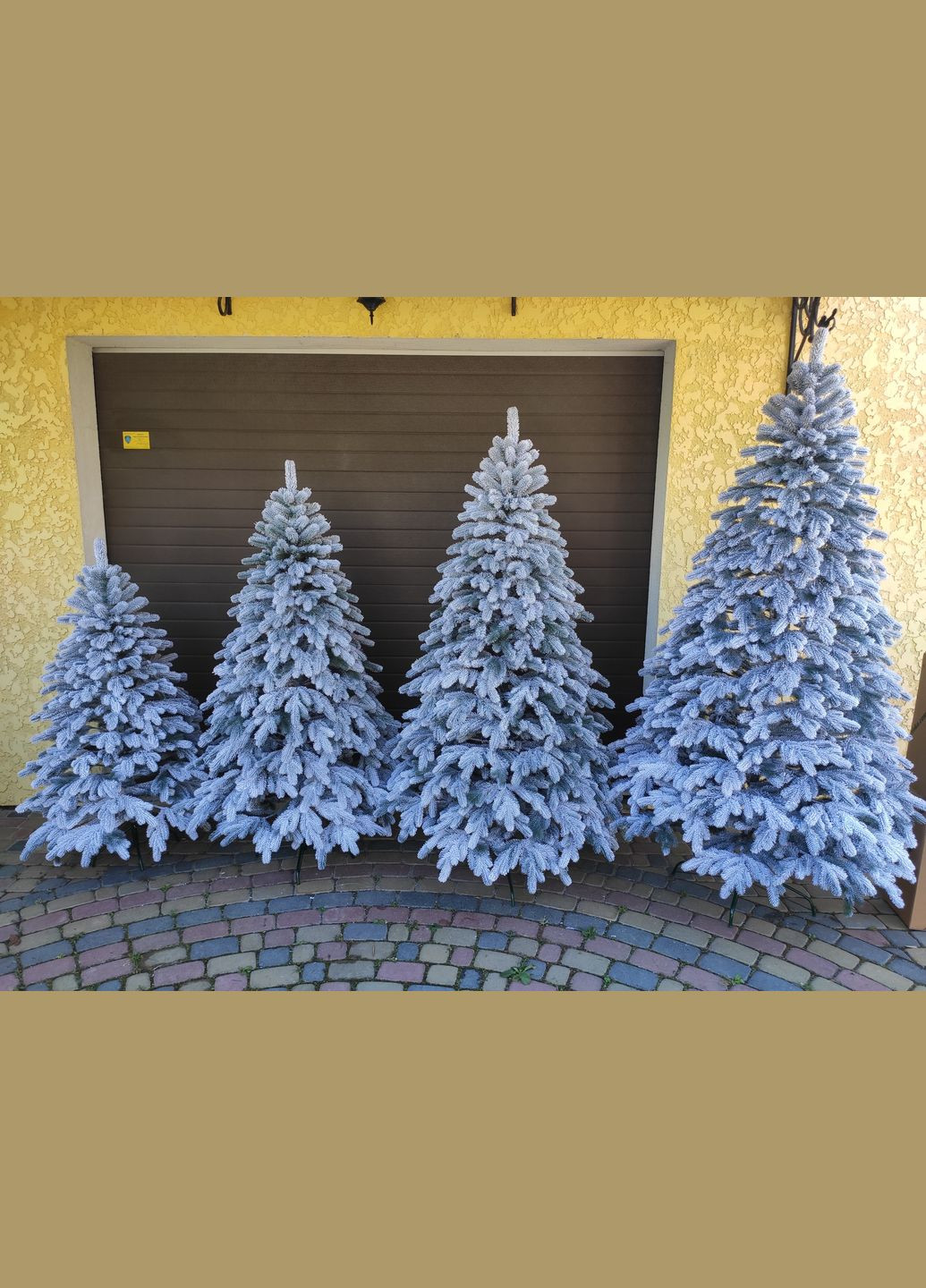 Елка "Элитная" заснеженная - 210 см No Brand (307827504)