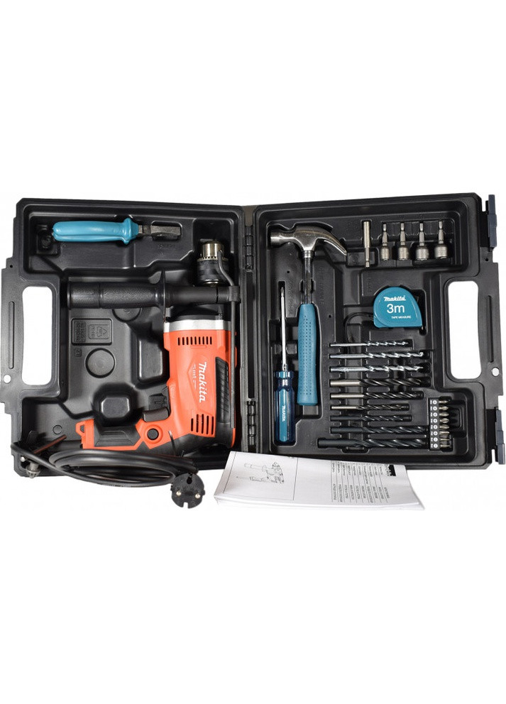 Дрель ударная M8103KX2 (430Вт, 13мм) + аксессуары (4319) Makita (295030496)