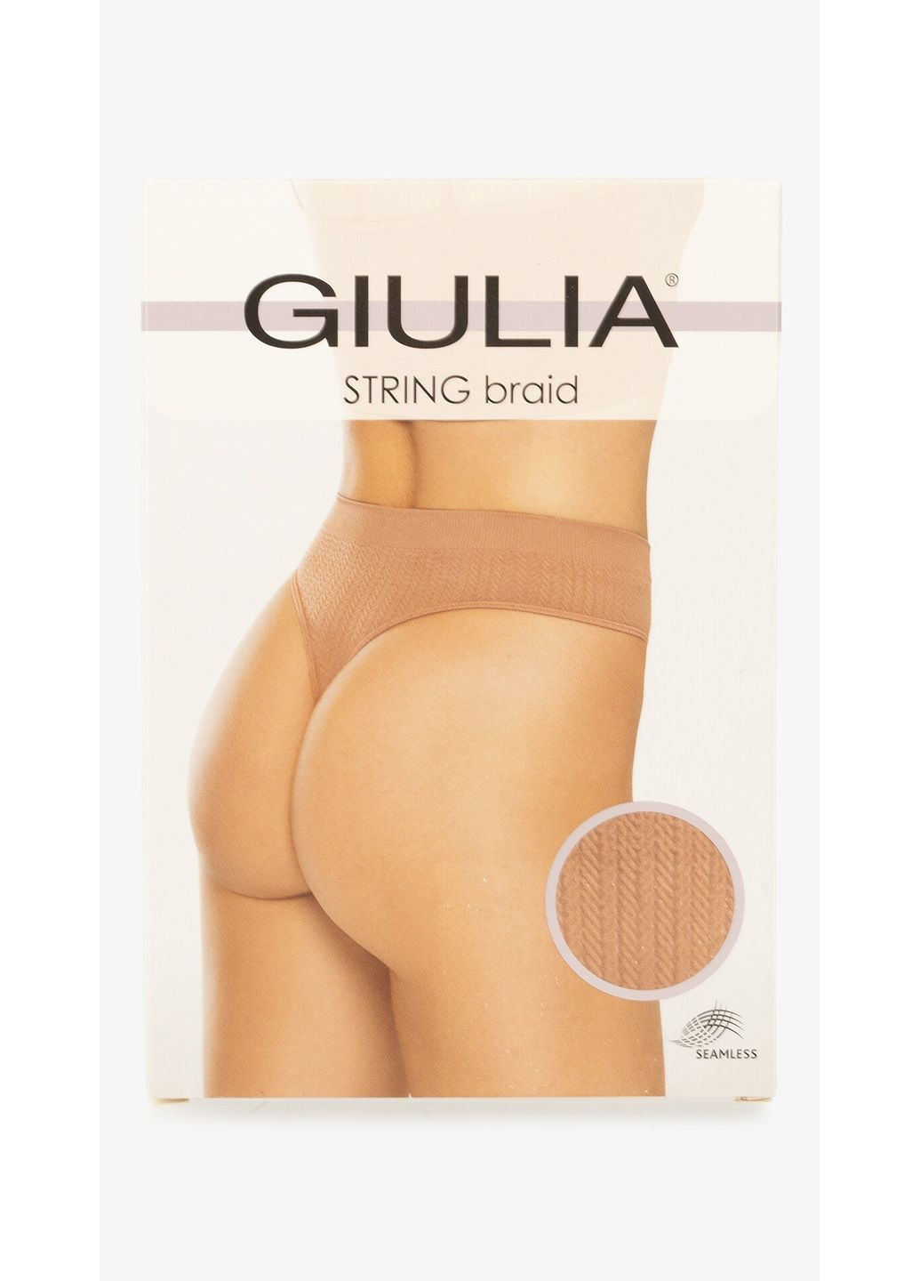 Трусы женские STRING BRIEFS BRAID Молочный shop (4823116929821) No Brand (363556191)