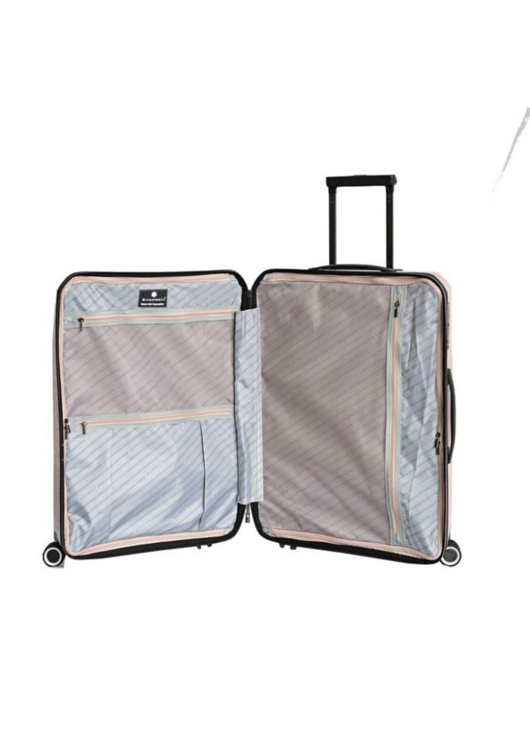 Чемодан большой L полипропилен 24103 76х53х32см 96л Snowball (298284073)