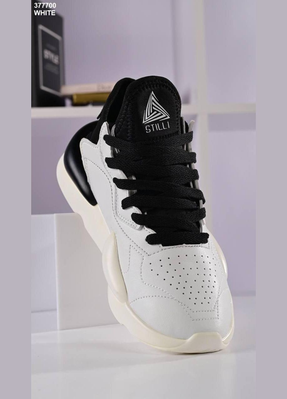 Женские белые, бежевые демисезонные кожаные удобные кроссовки рр. Stilli бежевые демисезоны (361866422)