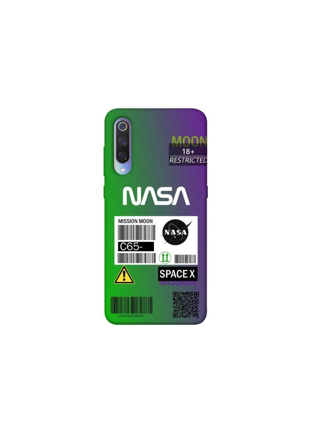 Чехол на Xiaomi Mi 9 NASA ver.2 Frontalka (396513823)