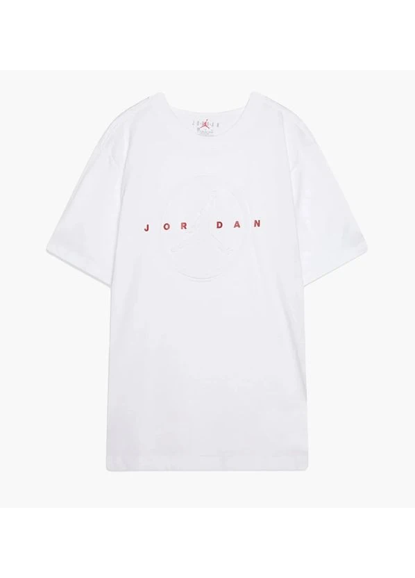 Футболка Jdb Practice Tape Embossed White 95D953-001 Air Jordan (398023608)