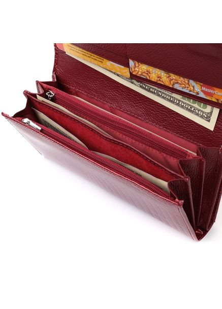 Женский кожаный кошелек на магнитах с визитницей ST AE 217-1 (322678074)