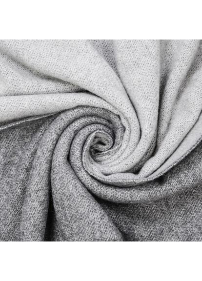 Мереносовий плед 4245 140х200 см світло-сірий з темно-сірим Love You (365432428)