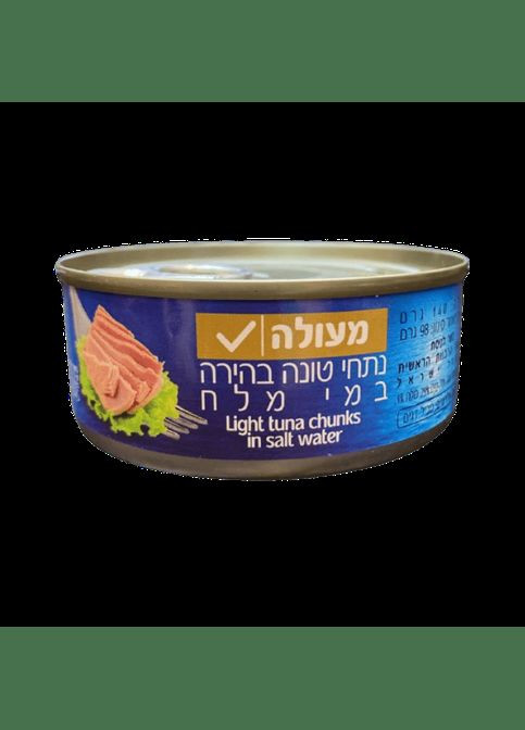 MEULE Light Tuna Chunks in Salt Water тунець у солоній воді 140 г No Brand (298572519)