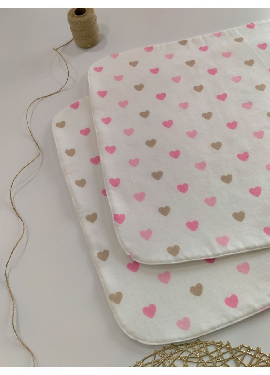 Фланелеві непромокальні пелюшки на трикотажній мембрані, розмір 46*47 No Brand (370370134)