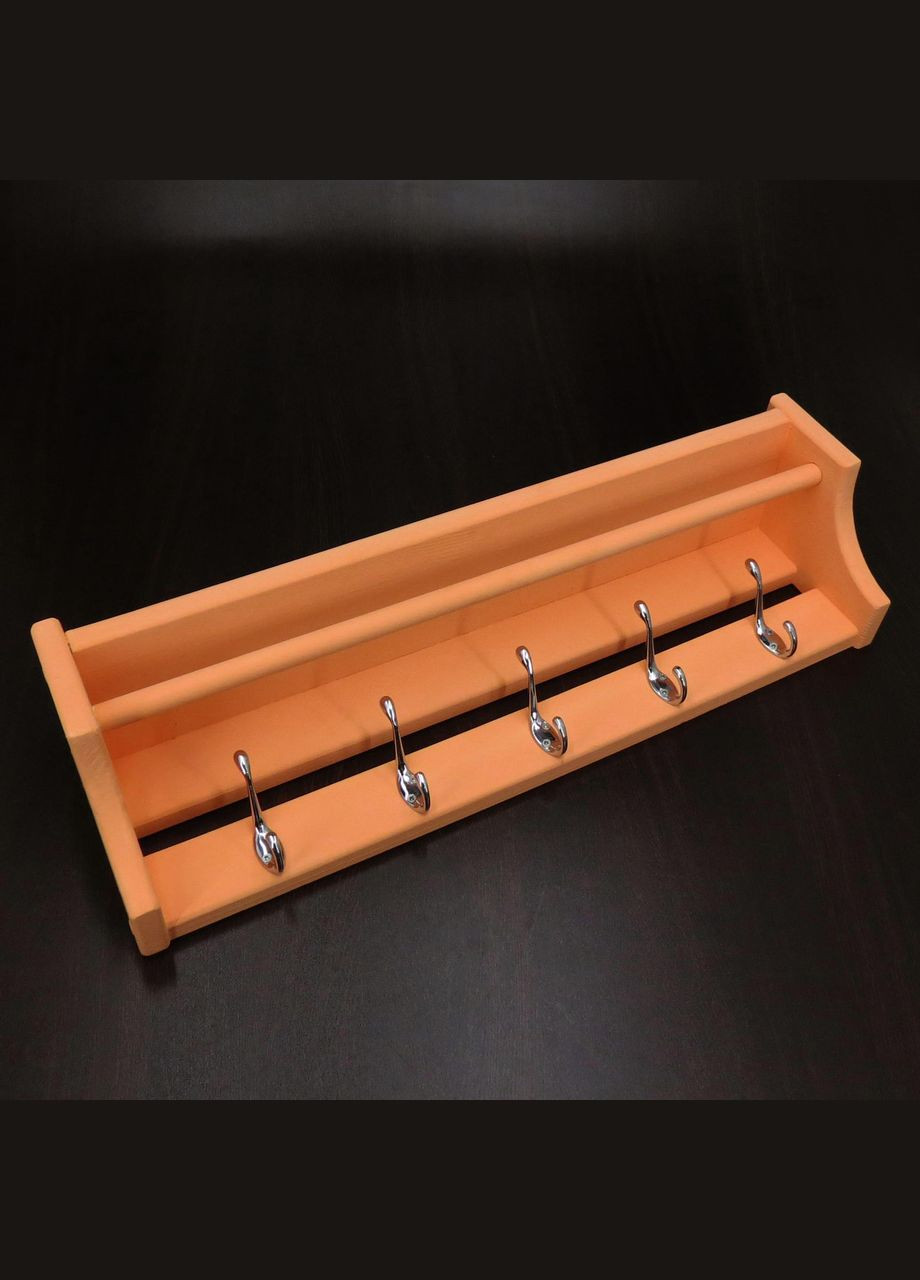 Вешалка для одежды из дерева Гамильтон 5 грейпфрут (ВДО-501054) No Brand (327849941)