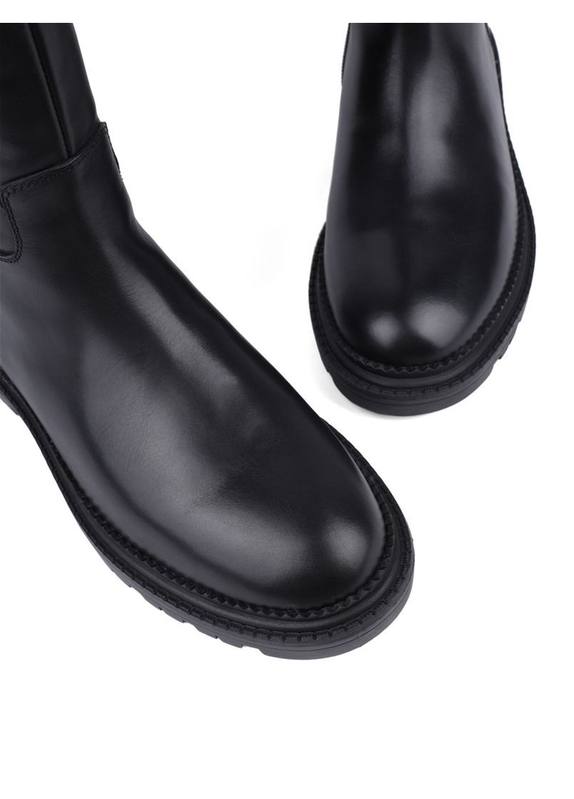 Жіночі Чоботи 8036-1629-1 Чорний Шкіра Attizzare (304203864)