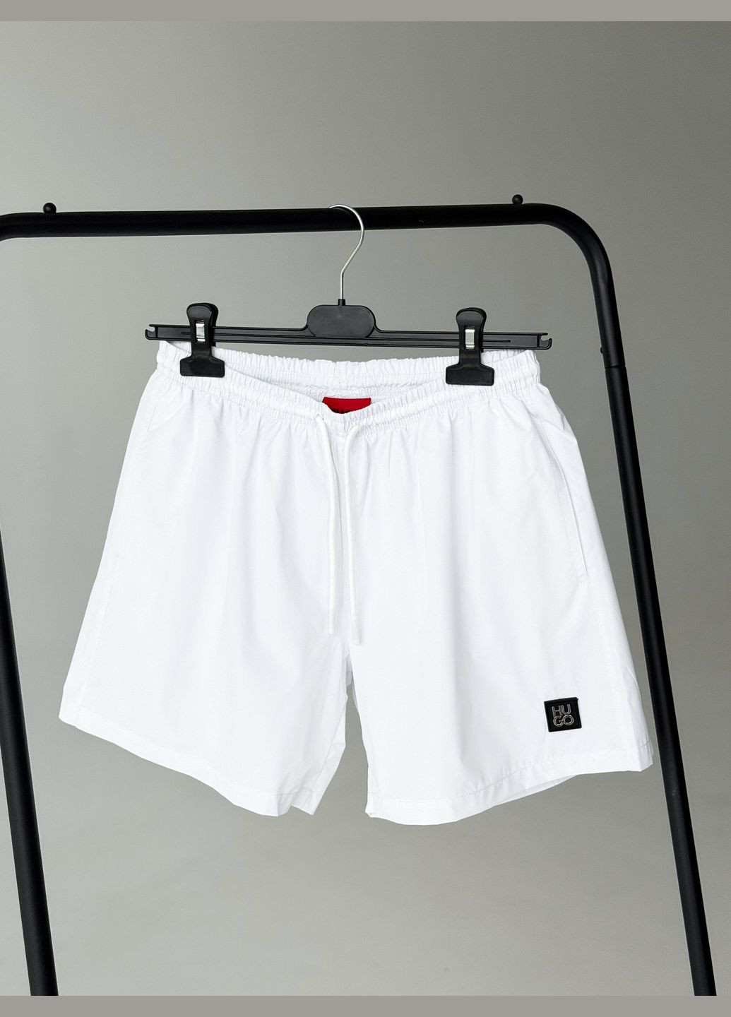 Чоловічі водовідштовхувальні шорти з плащівки з лого Hugo Vakko (335568571)