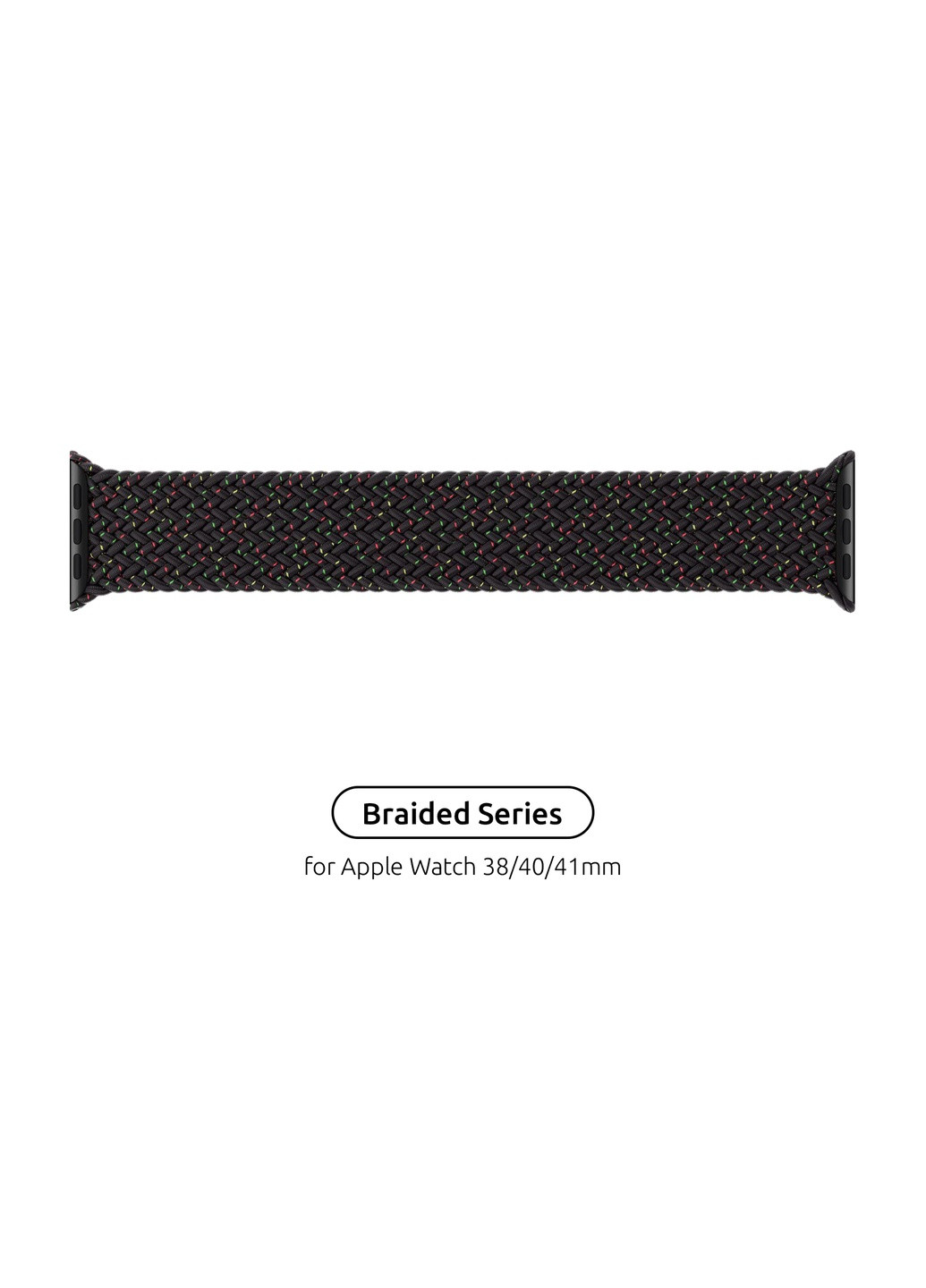 Ремешок Braided Solo Loop для Apple Watch 38/40/41mm Size 4 (132 mm) (ARM64895) ArmorStandart (259967461)