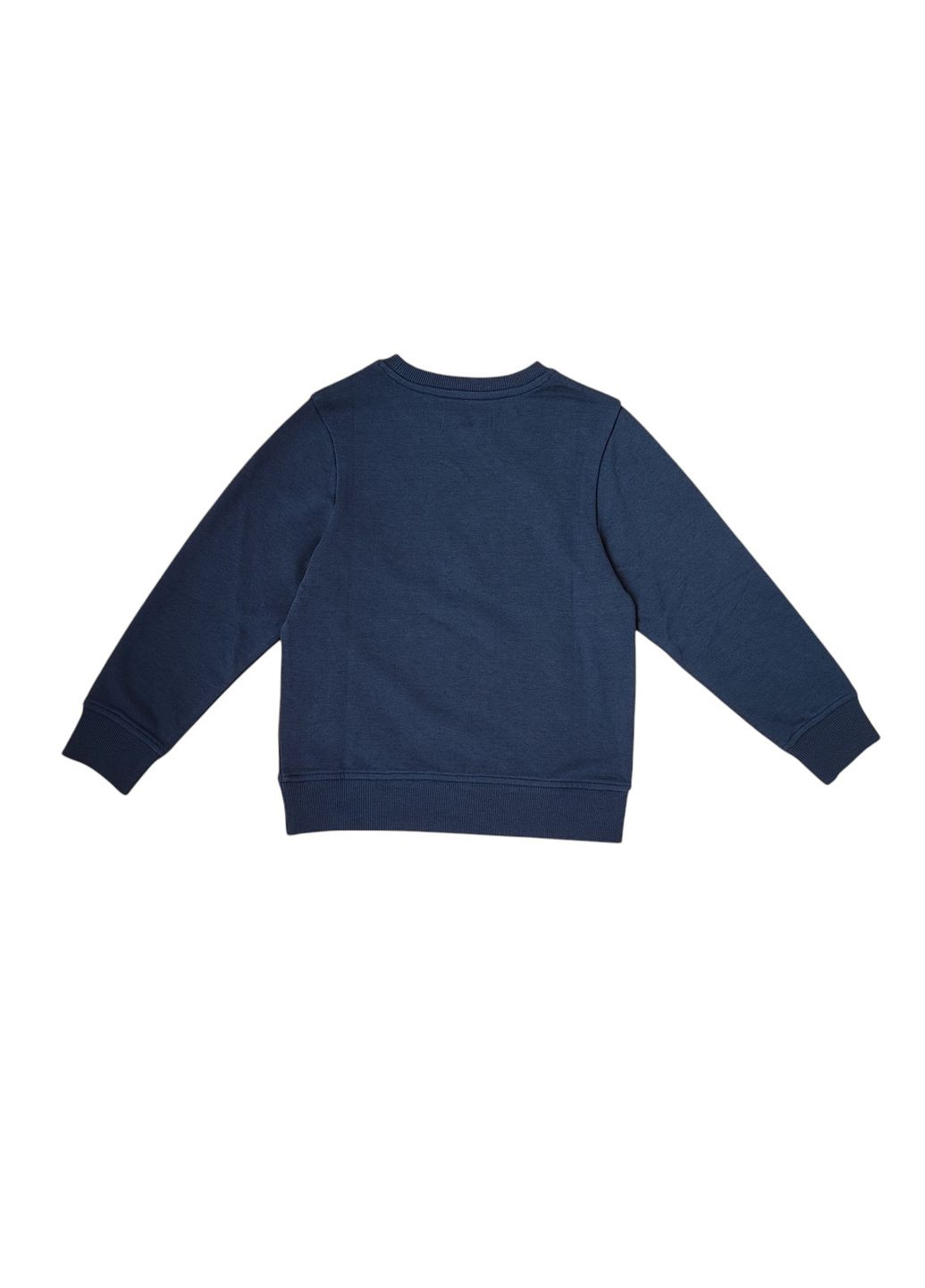 Jack & Jones дитячий світшот для хлопчика jack&jones 116 см синій (250313023) напис синій повсякденний