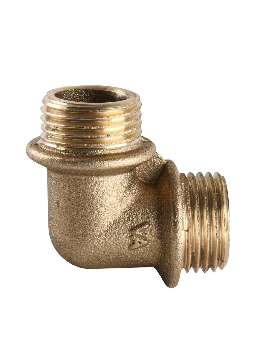 Угольник латунный 1/2″ ЗР х 1/2″ ЗР штампованный с буртом А0113А VA (299997440)