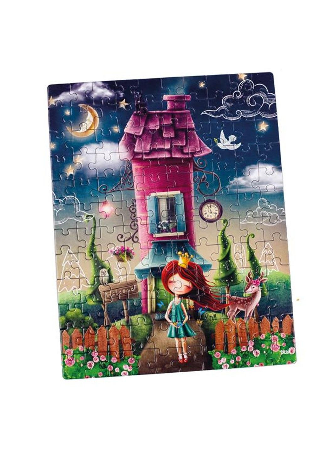 Пазл Чарівний будинок принцеси 120 ел. (DT100-08) De.tail (331296643)