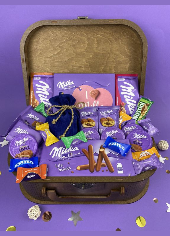 Подарунковий набір Chocolate Box, подарунок на день народження, дружині, дівчині, подрузі, донці, сестрі, мамі. (8-0335) Кукумбер (290704411)