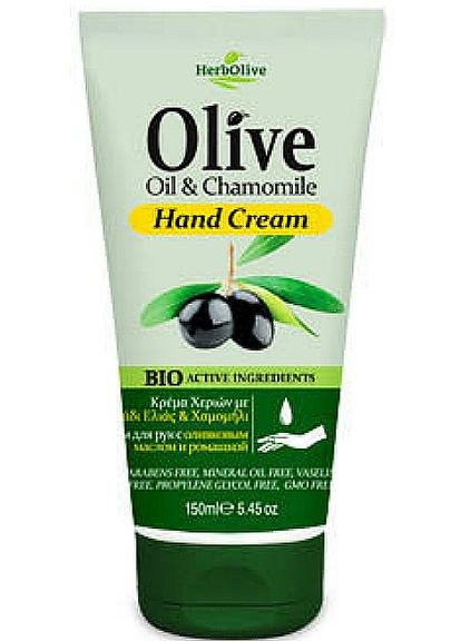 Крем для рук "Ромашка" HerbOlive Hand Cream Chamomile 150ml (1134785-101148) Madis (368646491)
